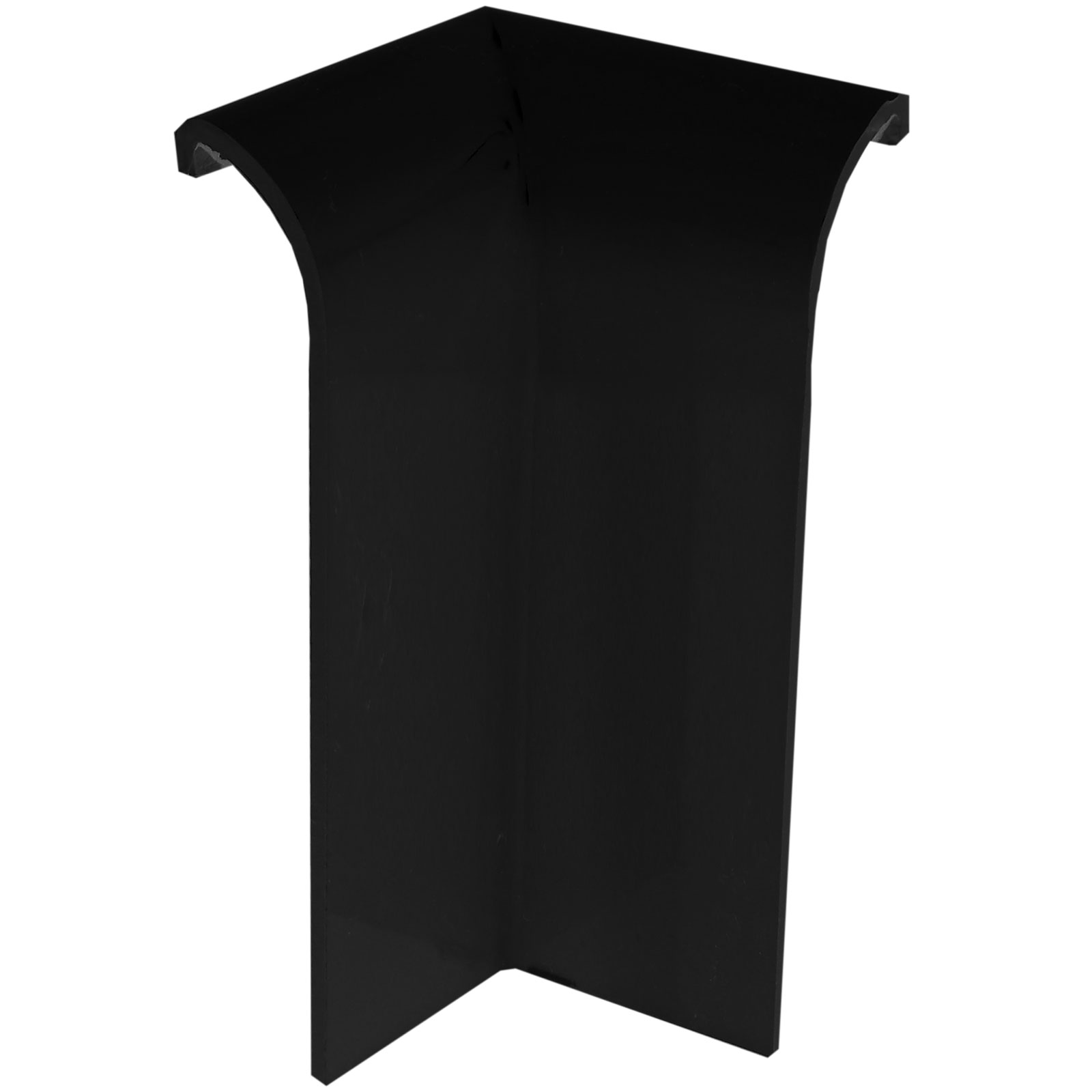 SureEdge Black Drip/Gutter Trim Internal Corner (Black | 100mm | SureEdge) SureEdge Black Drip/Gutter Trim Internal Corner (Black | 100mm | SureEdge)