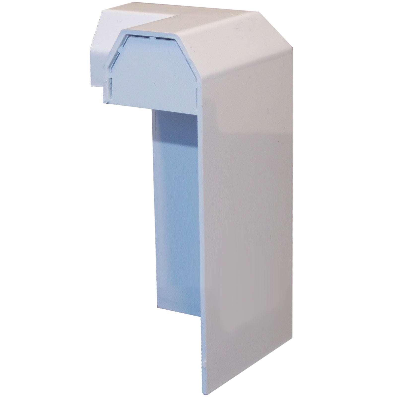 PVC CHECK KERB EXTERNAL CNR/STOPEND WHITE each corner PVC CHECK KERB EXTERNAL CNR/STOPEND WHITE each corner