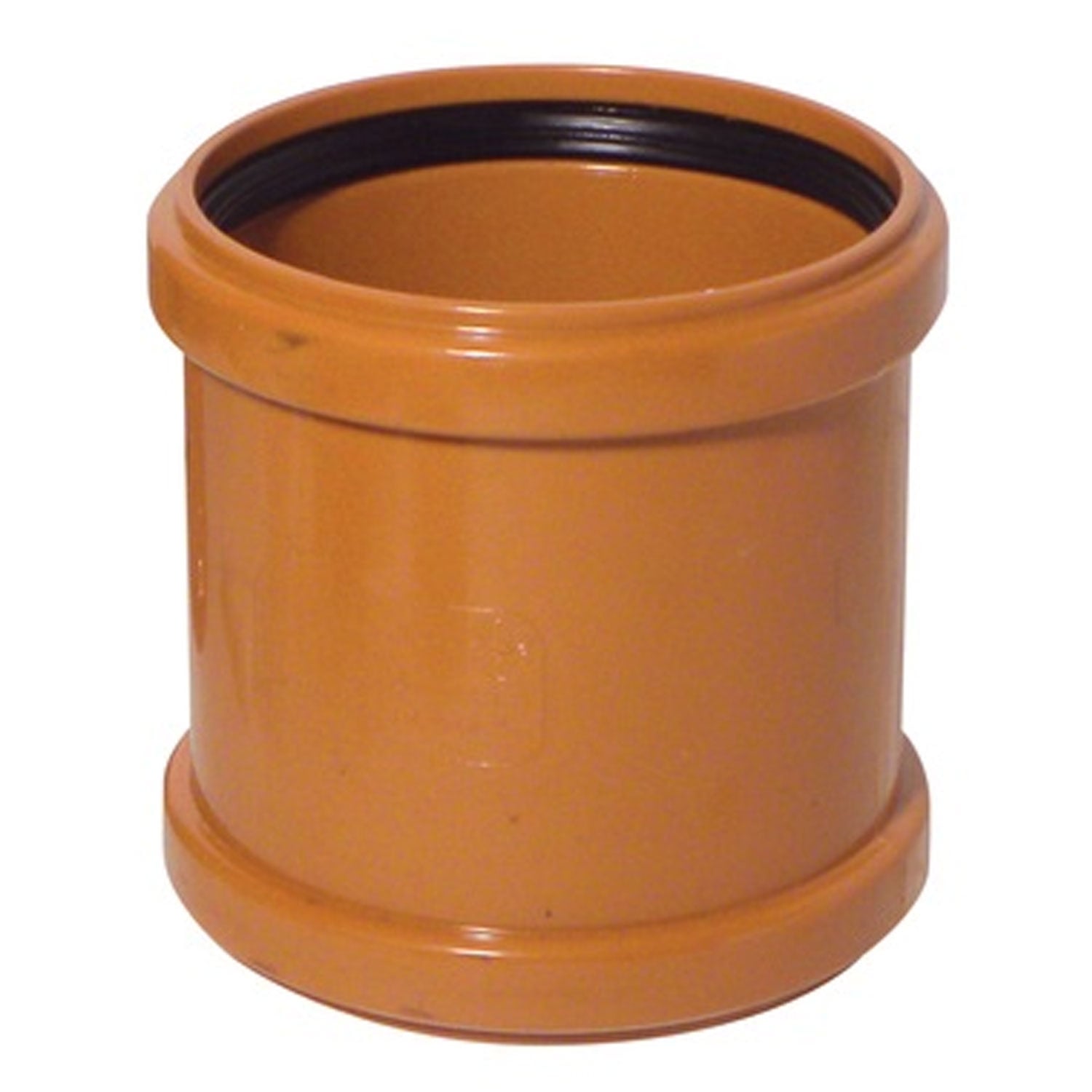 Terracotta 110mm Underground Double Socket Slip Coupling Terracotta 110mm Underground Double Socket Slip Coupling
