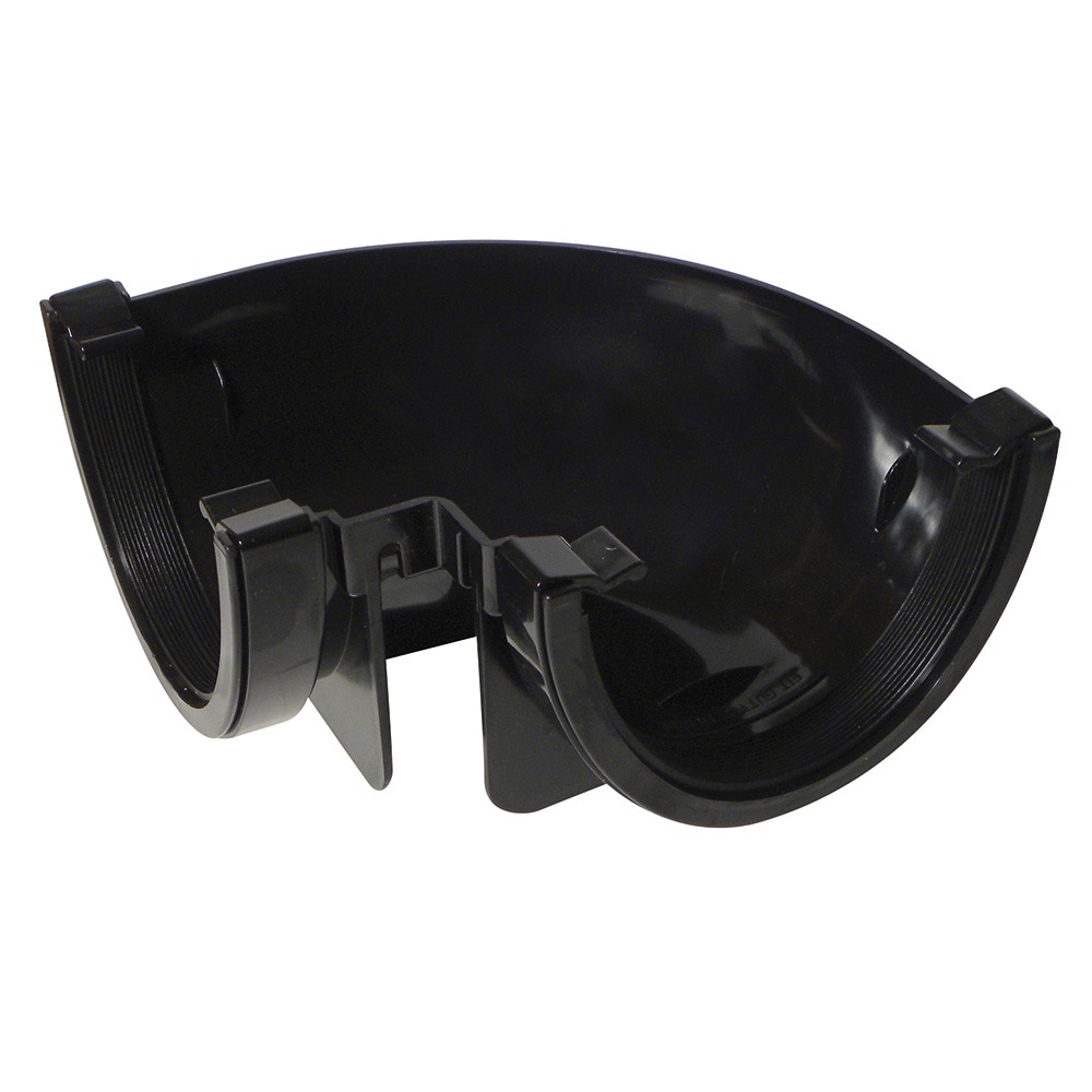 Black 170mm Super Deep 90 Degree External Angle