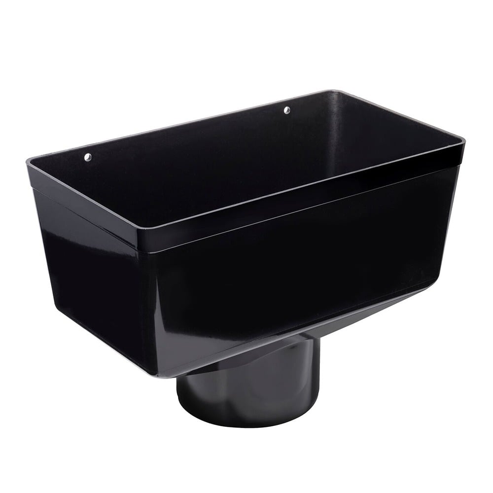 Black 110mm Pipe Hopper Black 110mm Pipe Hopper