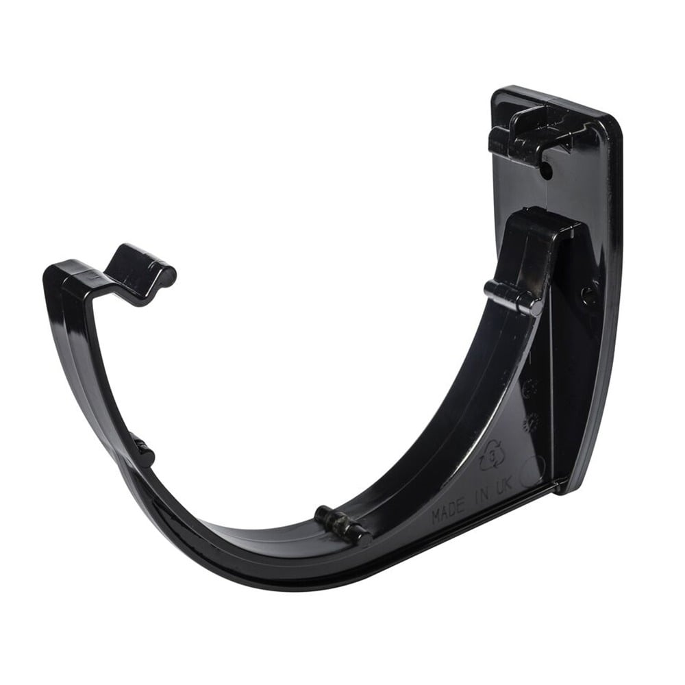 Black 170mm Super Deep Gutter Fascia Bracket Black 170mm Super Deep Gutter Fascia Bracket