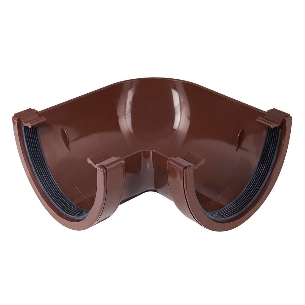 Brown 114mm Deep 90 Degree Angle Brown 114mm Deep 90 Degree Angle