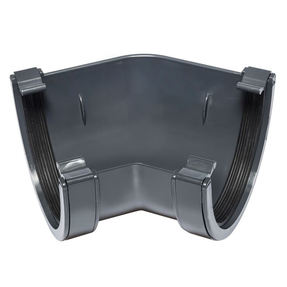 Anthracite Grey 114mm Deep 135 Degree Angle 