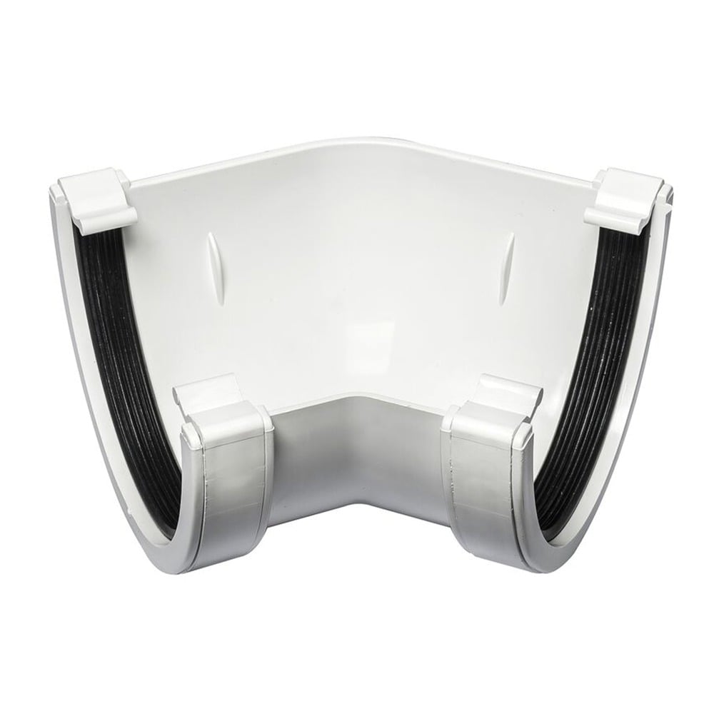 White 114mm Deep 135 Degree Angle White 114mm Deep 135 Degree Angle