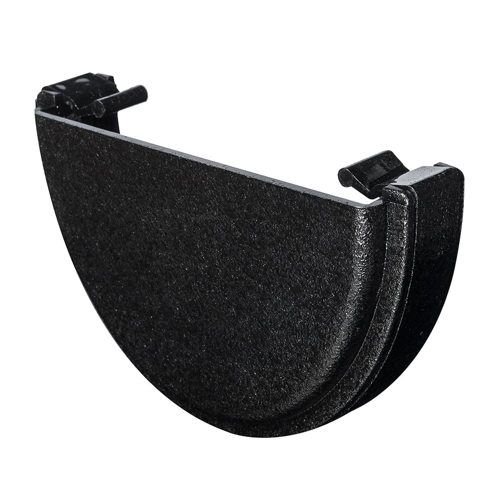 Cast Iron Effect 114mm Deep External Stopend Cast Iron Effect 114mm Deep External Stopend