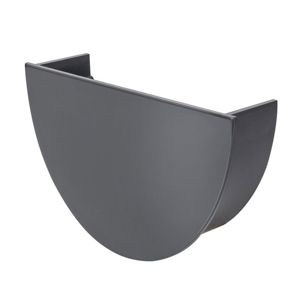 Anthracite Grey 114mm Deep Internal Stopend 