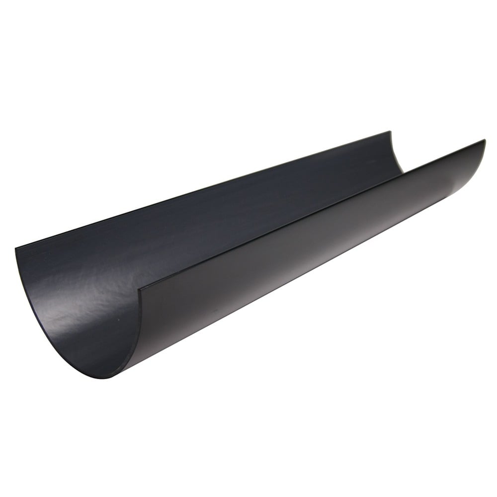 Black 114mm Deep Gutter (4m) Black 114mm Deep Gutter (4m)