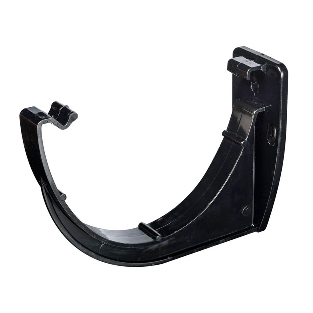 Black 114mm Deep Gutter Fascia Bracket Black 114mm Deep Gutter Fascia Bracket