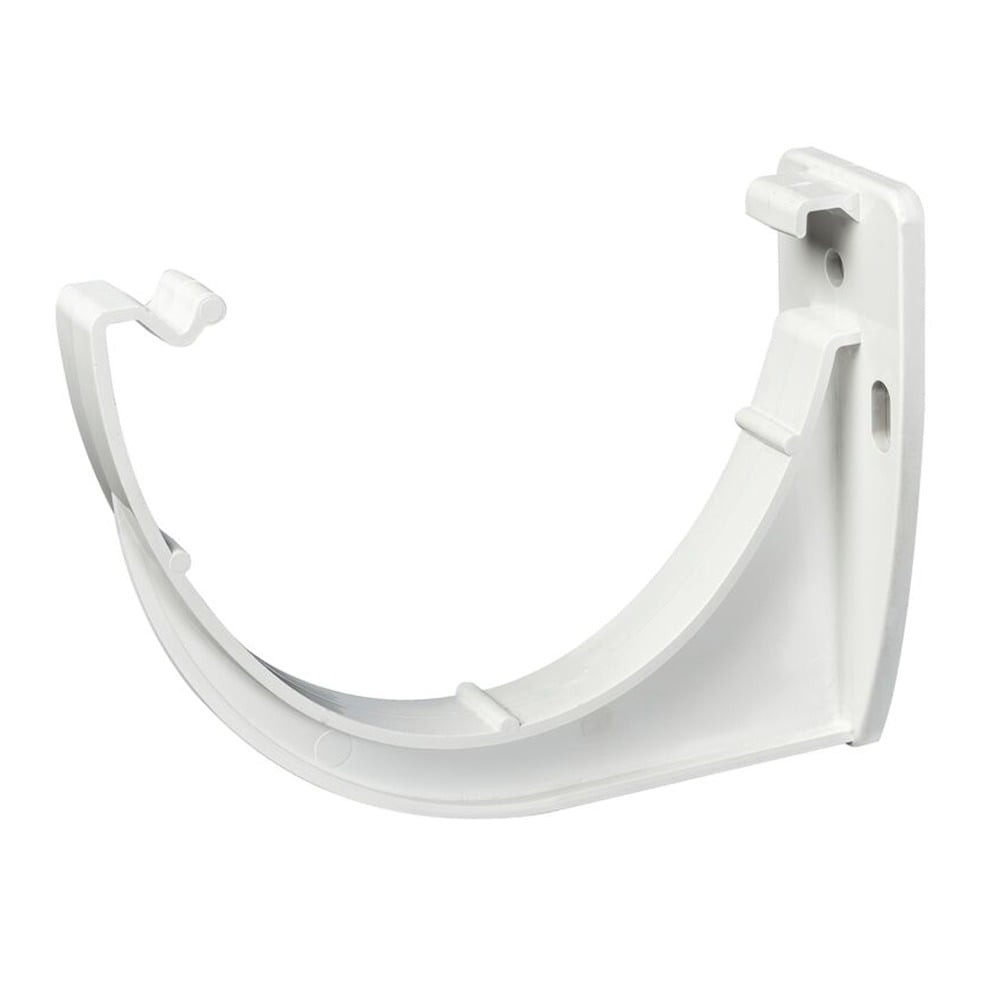 White 114mm Deep Gutter Fascia Bracket White 114mm Deep Gutter Fascia Bracket