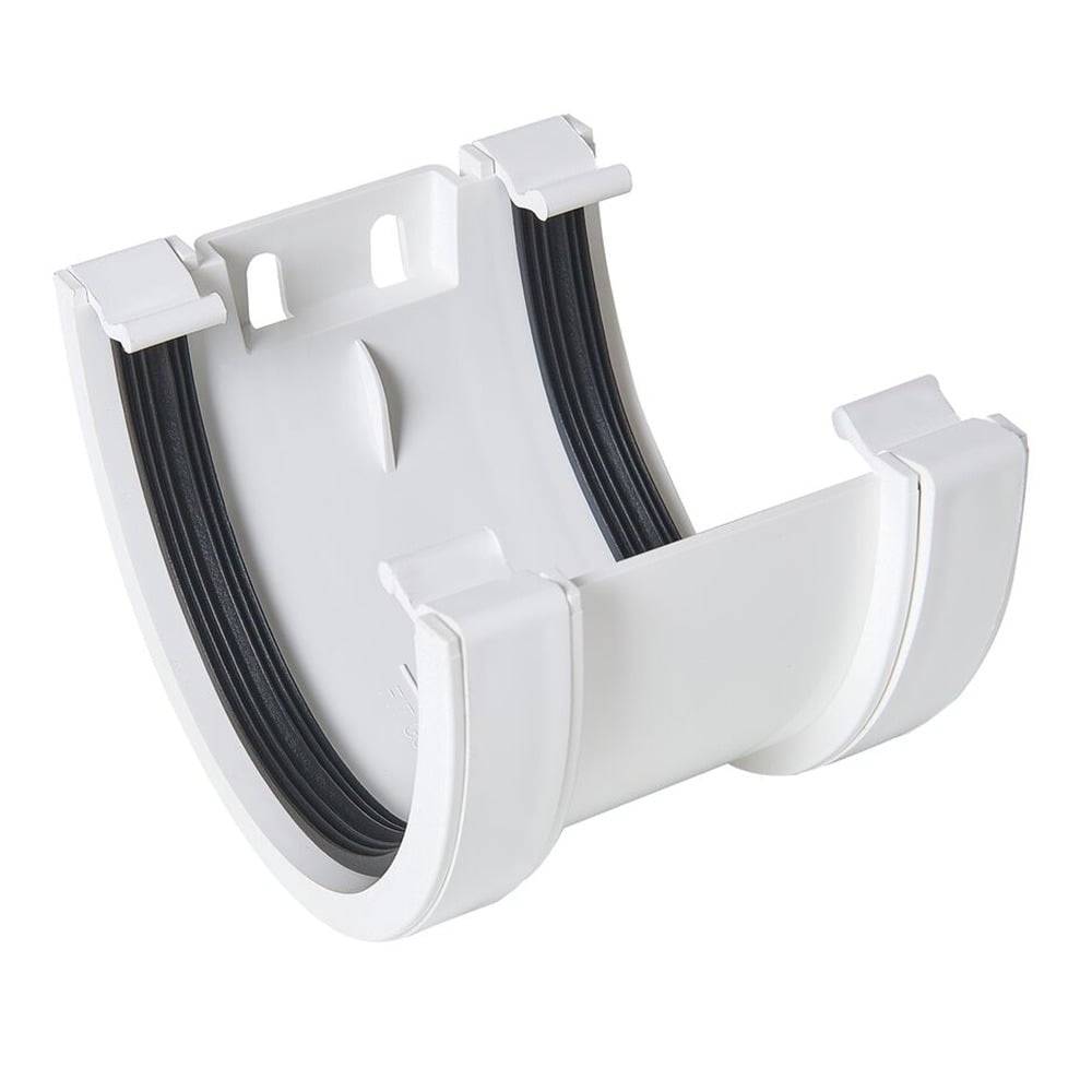 White 114mm Deep Union Bracket White 114mm Deep Union Bracket