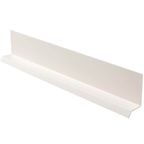 White drip trim for Kavex external cladding (5m) White drip trim for Kavex external cladding (5m)
