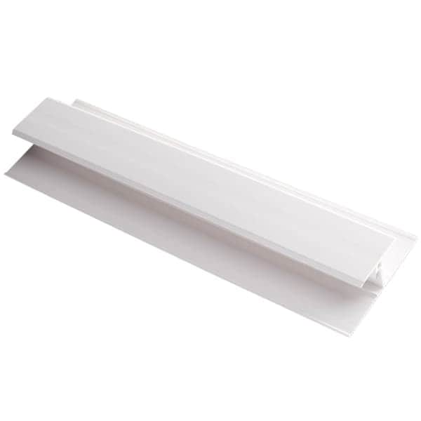 White two-part centre joint trim for Kavex external cladding (5m) White two-part centre joint trim for Kavex external cladding (5m)