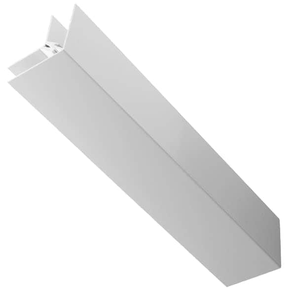Light grey two part internal or external corner trim for Kavex external cladding (5m)