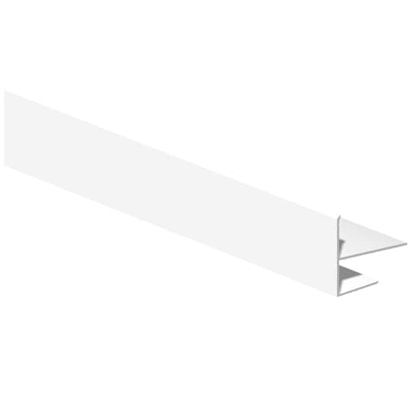 White universal trim with edge cover for Kavex external cladding (Kestrel) White universal trim with edge cover for Kavex external cladding (Kestrel)