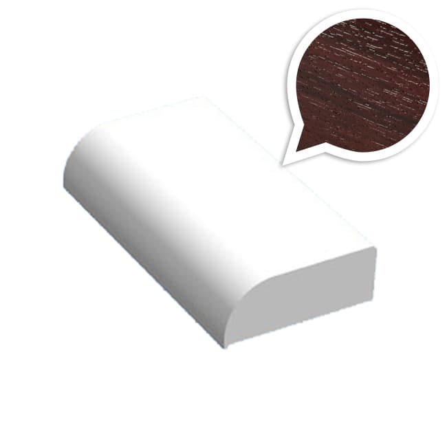 Rosewood 9mm x 25mm Pencil Round Fillet (5m)