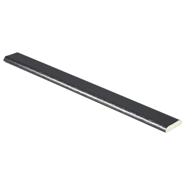 Anthracite Grey Woodgrain 6mm x 28mm 'D' Section (5m)