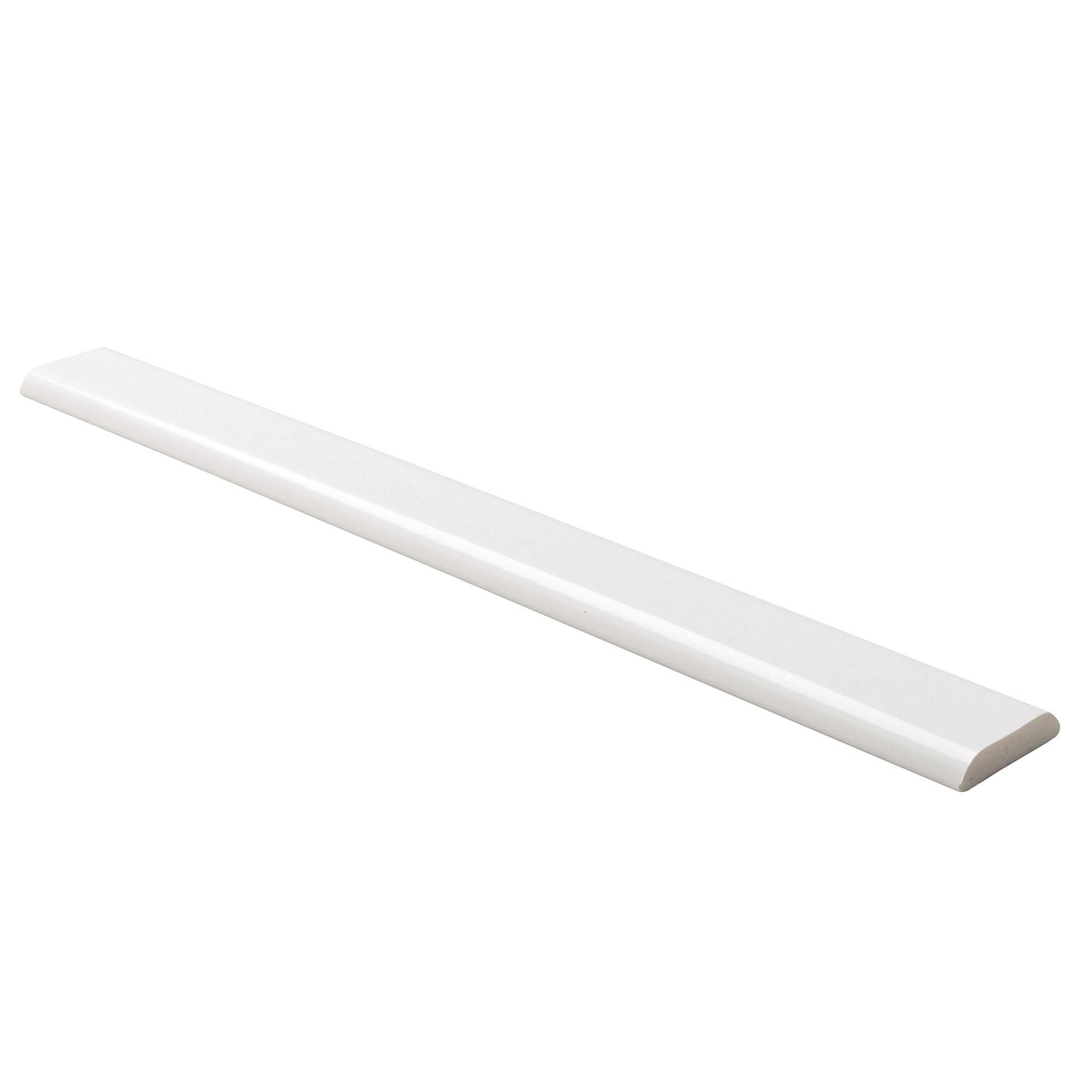 Brilliant White 6mm x 28mm 'D' Section (5m) Brilliant White 6mm x 28mm 'D' Section (5m)