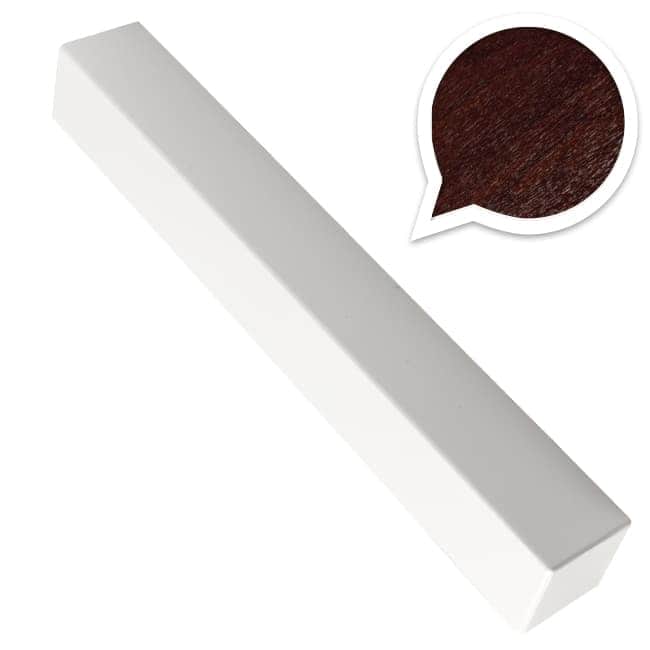 Rosewood Square 90 degrees External Corner Slimline 40mm x 300mm (9mm or 16mm boards) Rosewood Square 90 degrees External Corner Slimline 40mm x 300mm (9mm or 16mm boards)