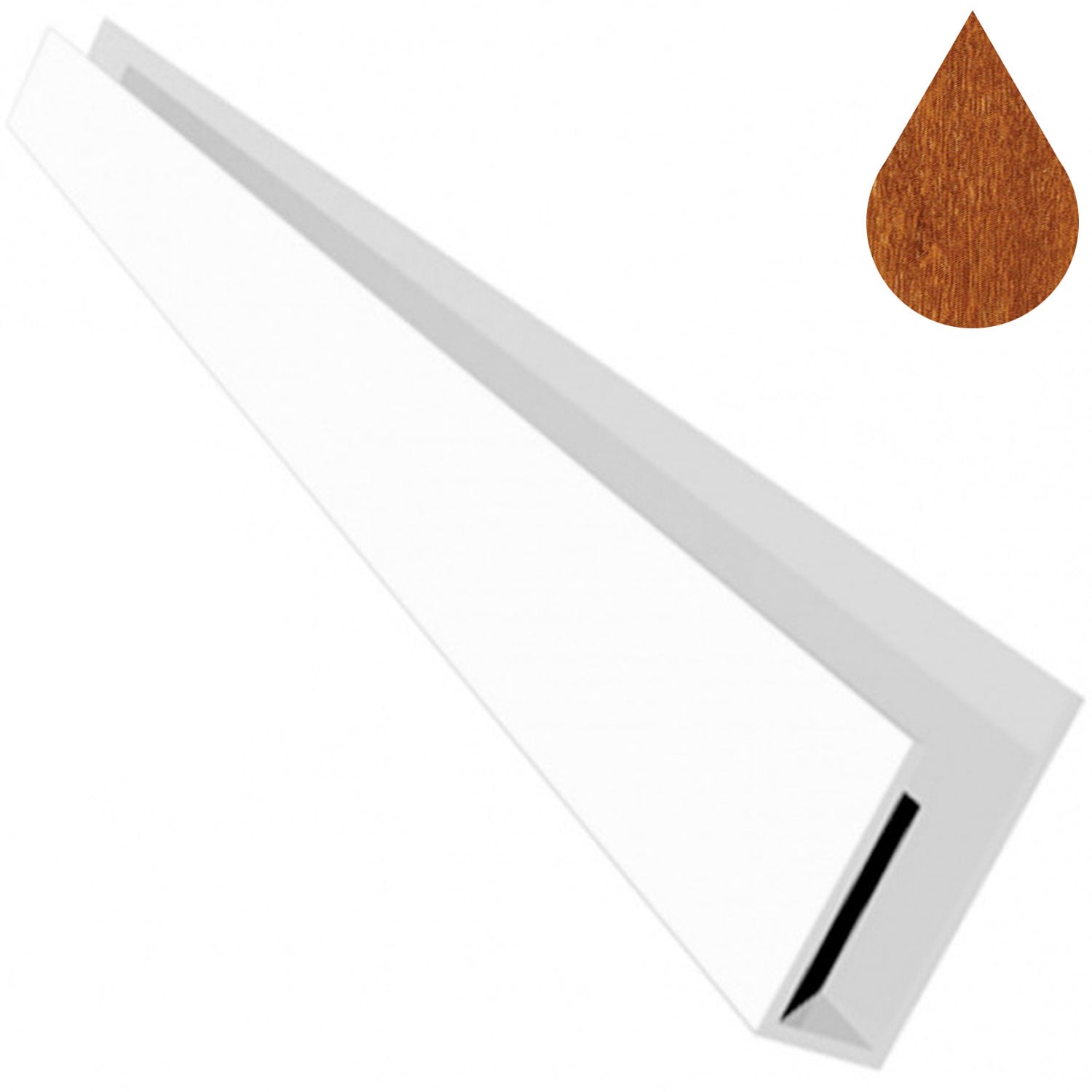 Sherwood Flat Fixing Channel 5m (9mm boards) Sherwood Flat Fixing Channel 5m (9mm boards)