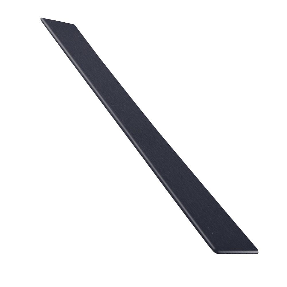 Anthracite Grey Woodgrain Square 50mm x 250mm End Cap (9mm or 16mm boards) Anthracite Grey Woodgrain Square 50mm x 250mm End Cap (9mm or 16mm boards)