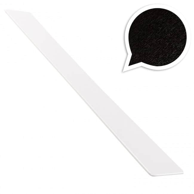 Black Ash Square 50mm x 250mm End Cap (9mm or 16mm boards) Black Ash Square 50mm x 250mm End Cap (9mm or 16mm boards)
