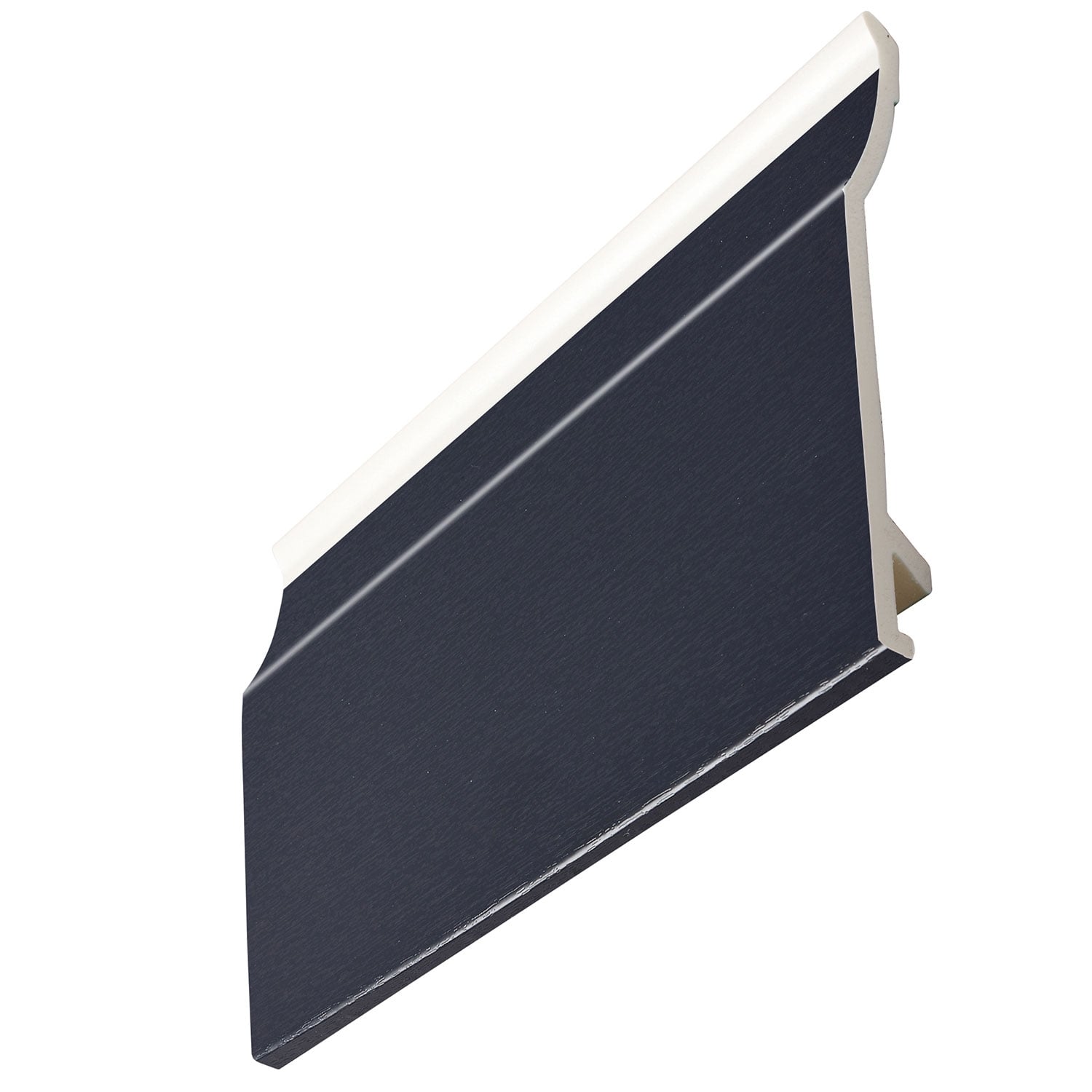 Anthracite Grey Woodgrain 150mm Shiplap Cladding (5m) Anthracite Grey Woodgrain 150mm Shiplap Cladding (5m)