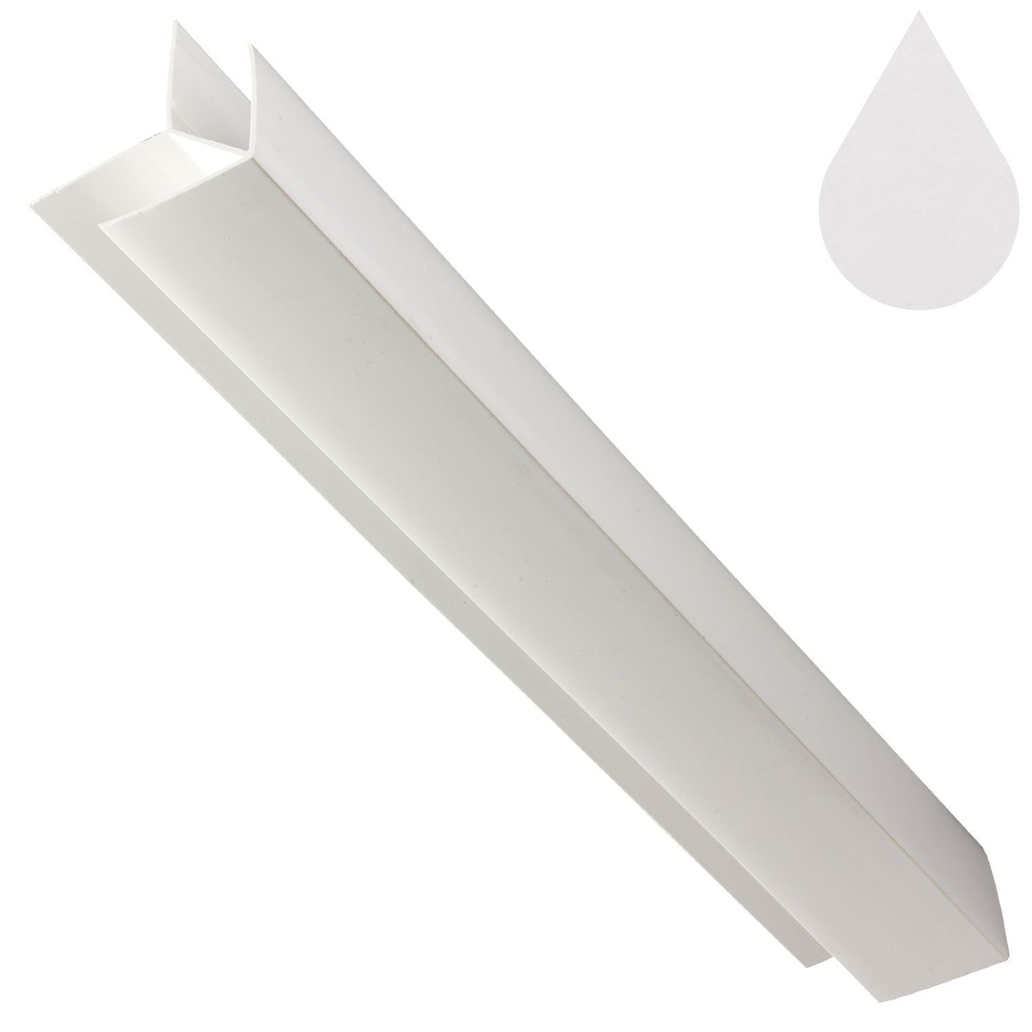 Brilliant White Cladding External Corner Trim (5m) Brilliant White Cladding External Corner Trim (5m)