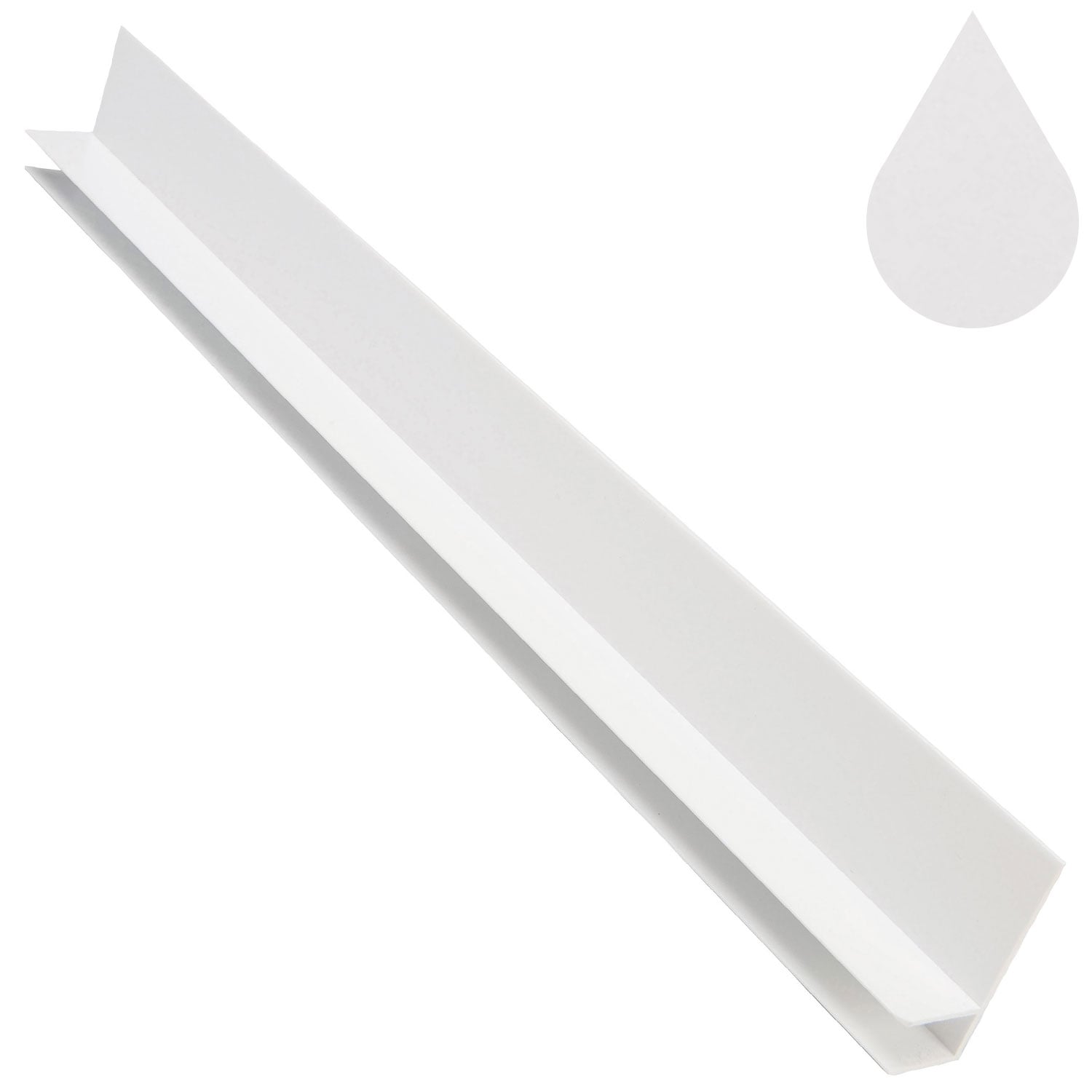 Brilliant White Flat Soffit Batten 5m (9mm boards) Brilliant White Flat Soffit Batten 5m (9mm boards)