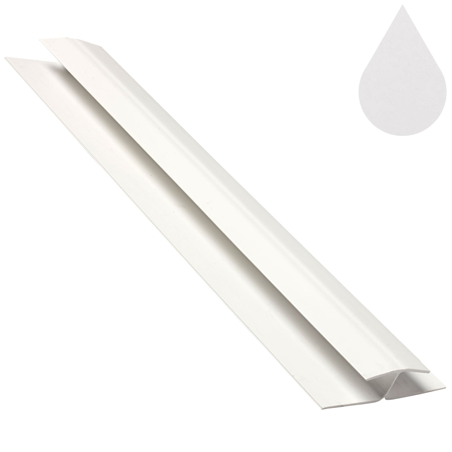 Brilliant White Flat Panel Joiner 5m (9mm boards) Brilliant White Flat Panel Joiner 5m (9mm boards)