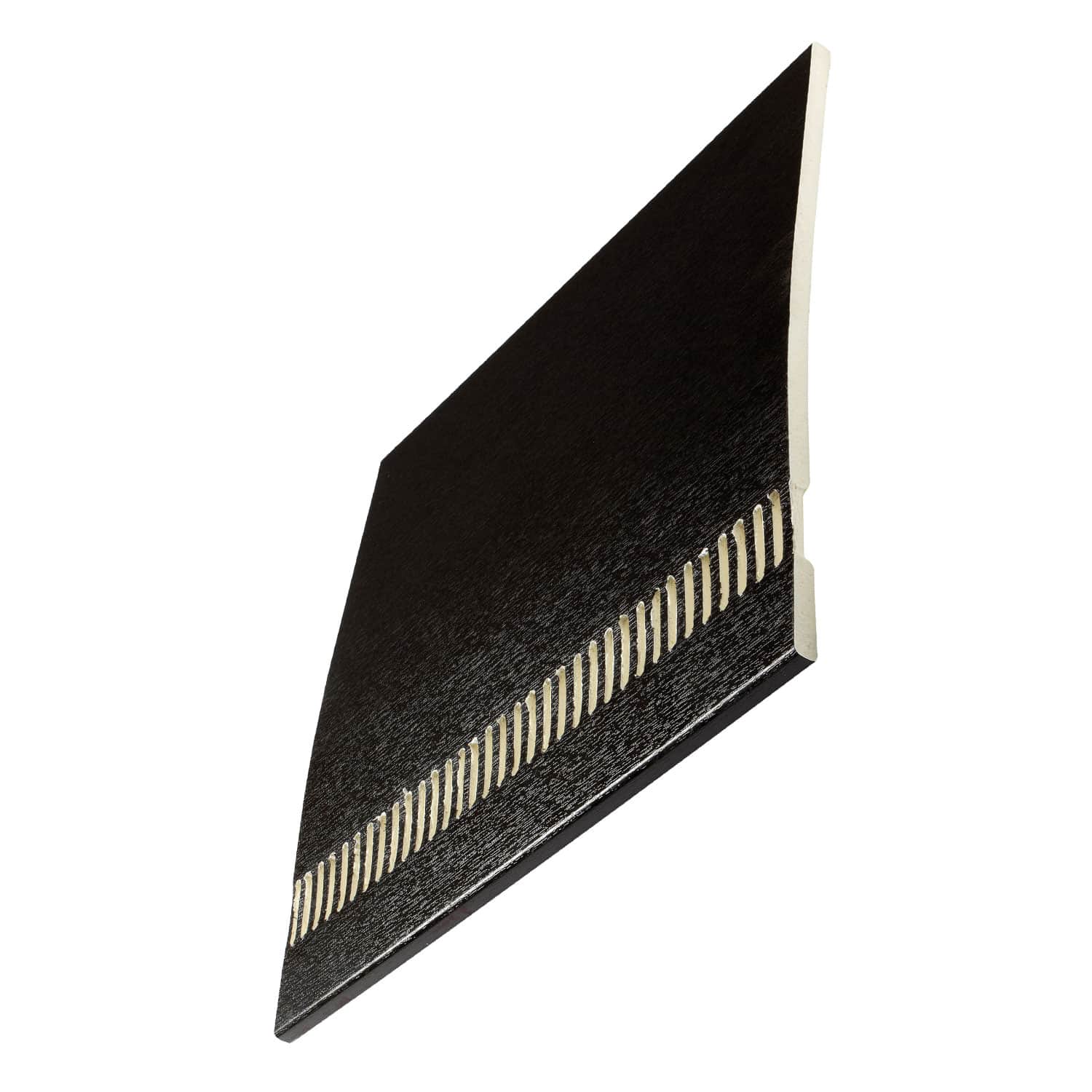 Black Ash 9mm x 400mm Vented Soffit Board (5m) Black Ash 9mm x 400mm Vented Soffit Board (5m)