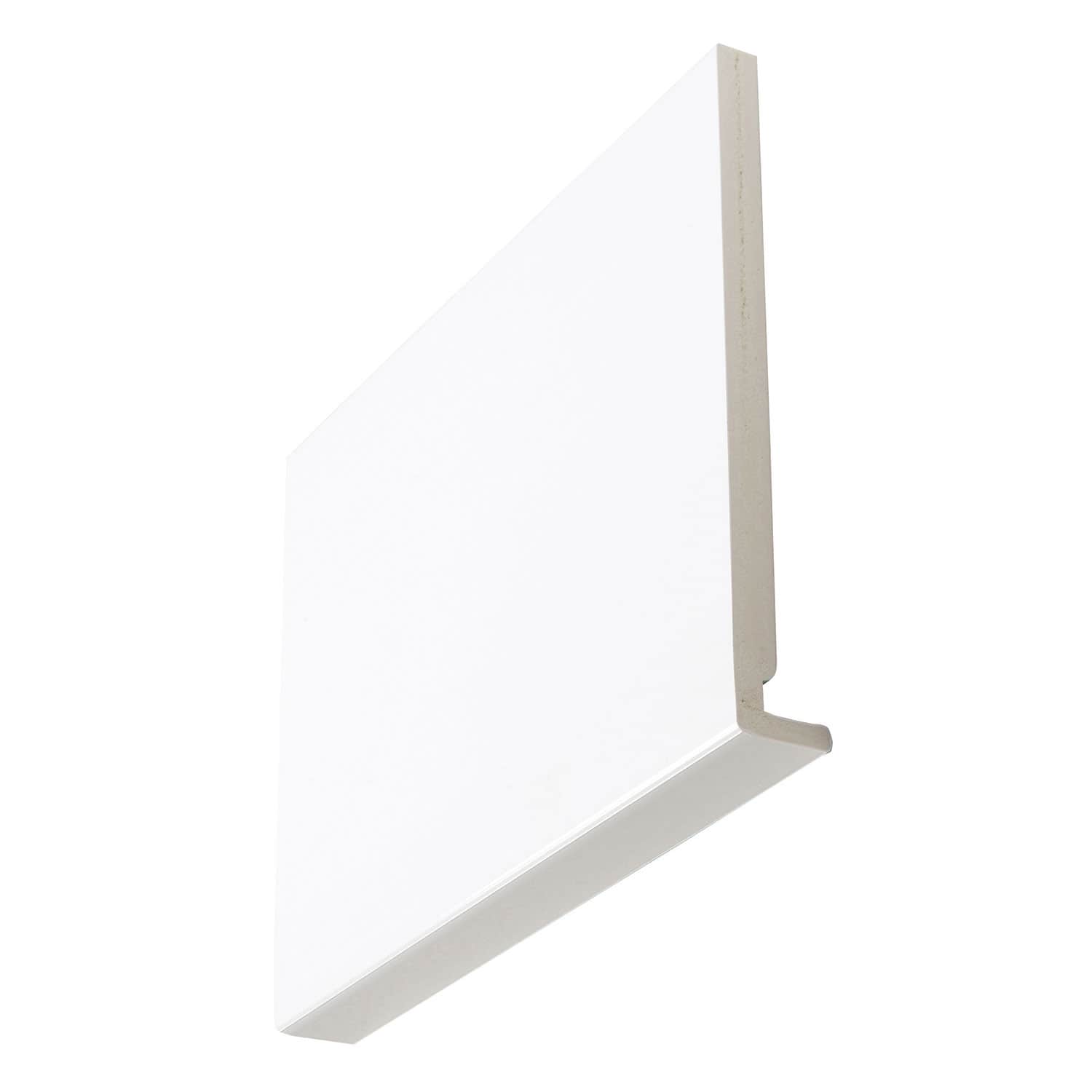 Brilliant White Square Chamfered 16mm x 200mm Full Replacement Fascia Board (5m) Brilliant White Square Chamfered 16mm x 200mm Full Replacement Fascia Board (5m)