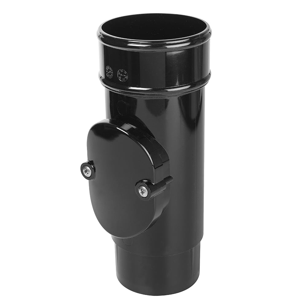 Black 68mm Round Access Pipe Black 68mm Round Access Pipe