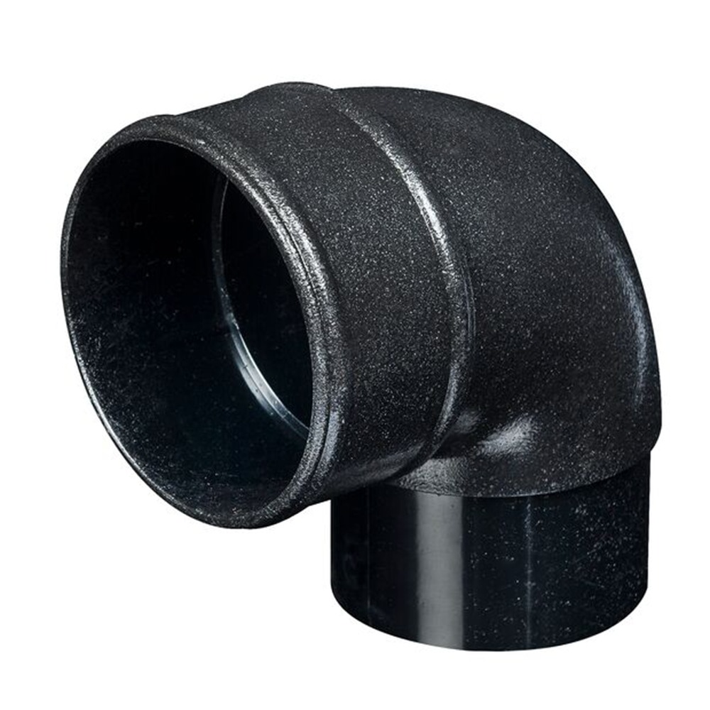 Cast Iron Effect 68mm Round 92.5 Degree Offset Bend Cast Iron Effect 68mm Round 92.5 Degree Offset Bend