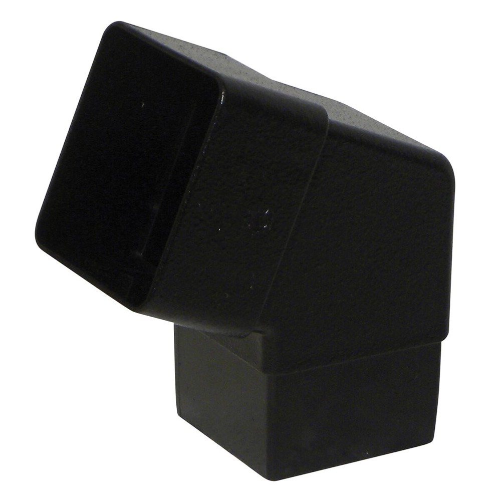 Cast Iron Effect 65mm Square 112.5 Degree Offset Bend 