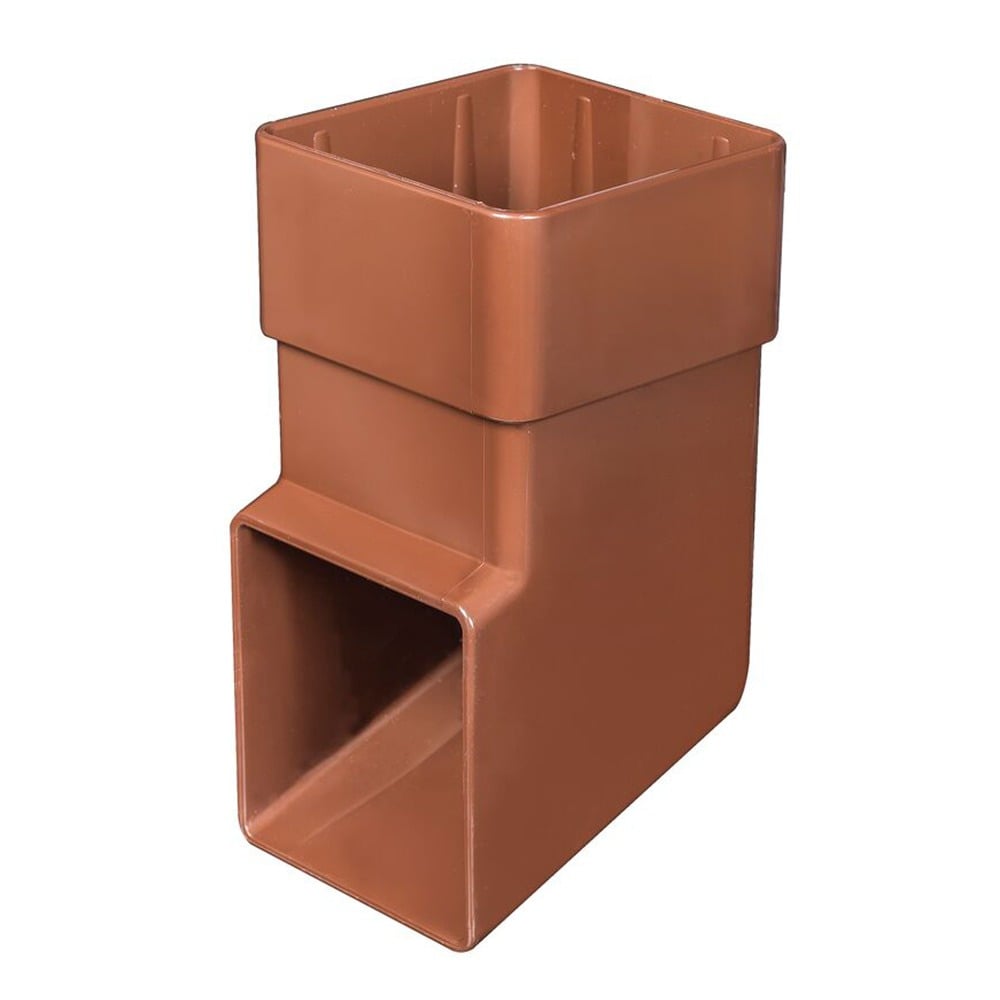 Brown 65mm Square Shoe Brown 65mm Square Shoe