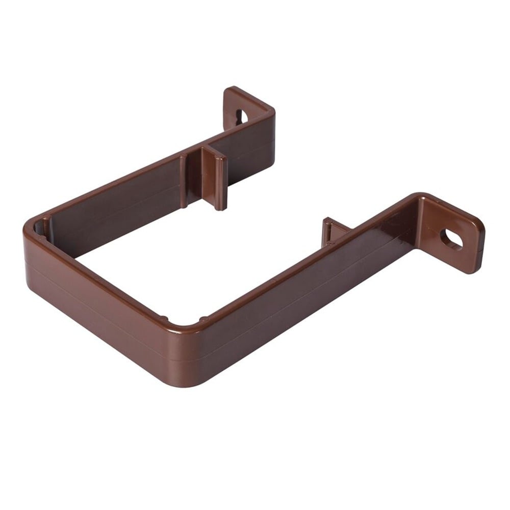Brown 65mm Square Downpipe Clip Brown 65mm Square Downpipe Clip