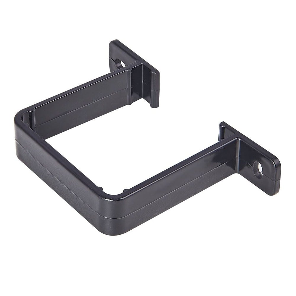 Anthracite Grey 65mm Square Flush Downpipe Clip (Kayflow) Anthracite Grey 65mm Square Flush Downpipe Clip (Kayflow)