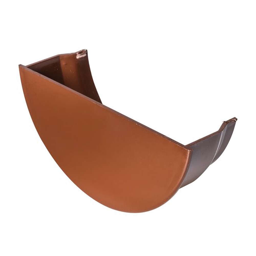 Brown 112mm Half Round Internal Stopend 