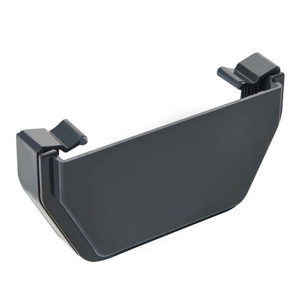 Anthracite Grey 117mm Square External Stopend Anthracite Grey 117mm Square External Stopend