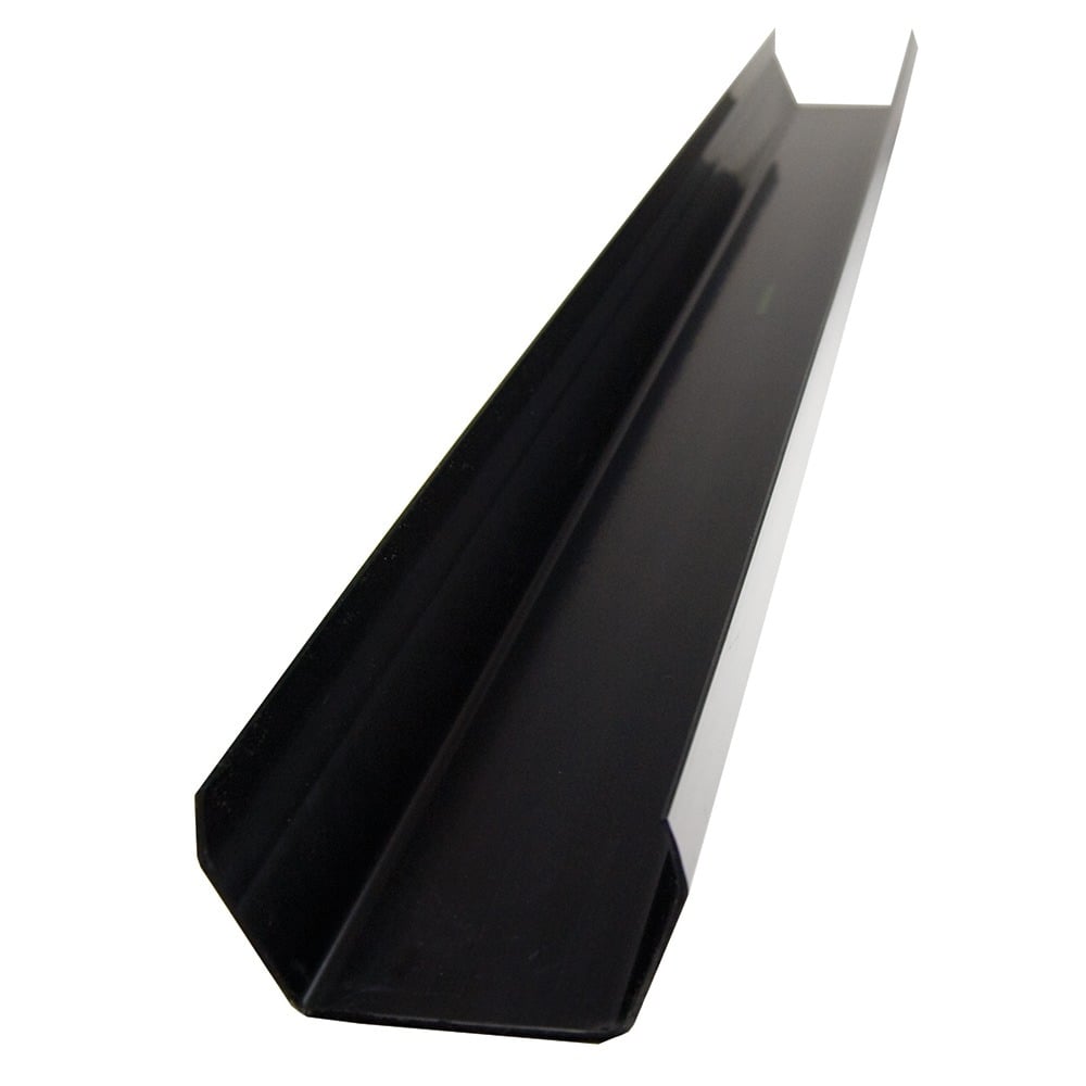 Black 117mm Square Gutter (4m) Black 117mm Square Gutter (4m)