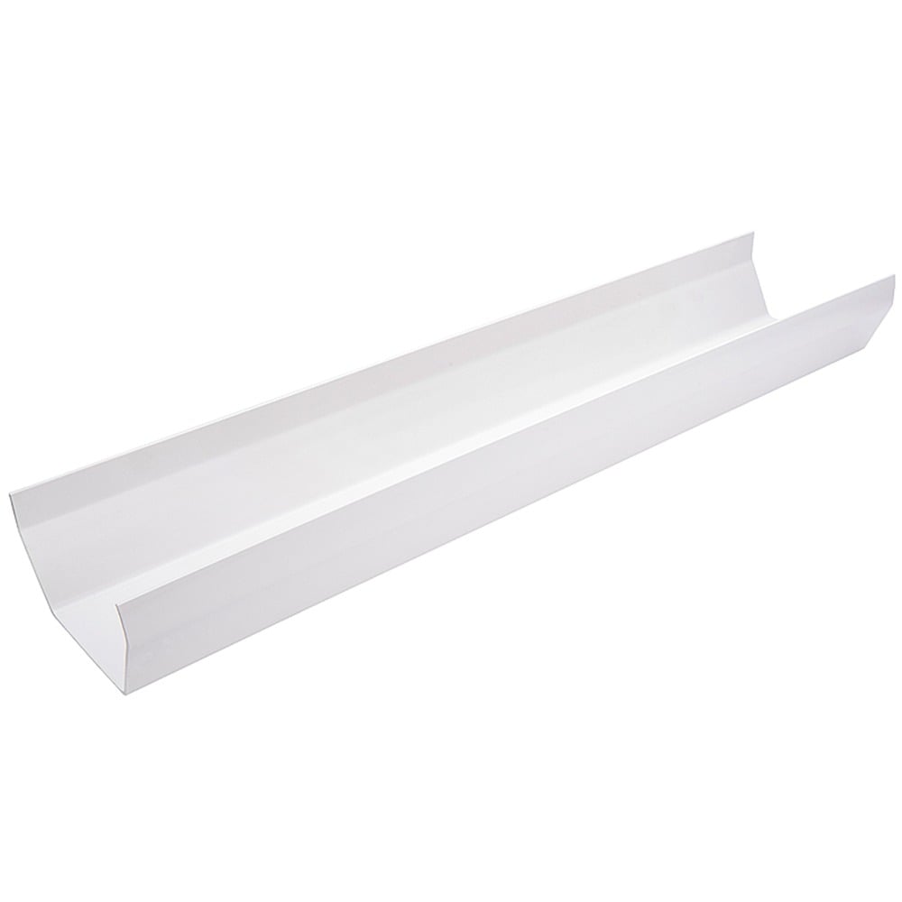 White 117mm Square Gutter (4m) White 117mm Square Gutter (4m)