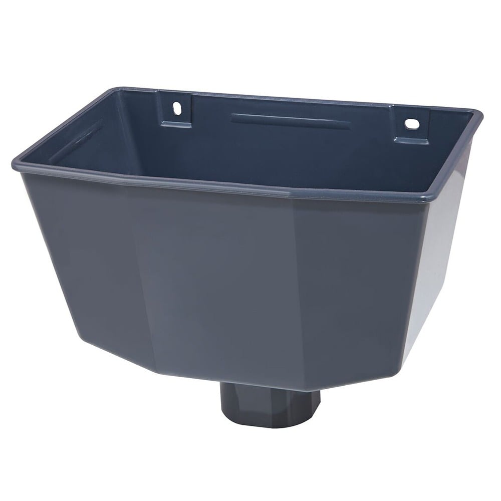 Anthracite Grey 68mm Round or 65mm Square Hopper (Kayflow) Anthracite Grey 68mm Round or 65mm Square Hopper (Kayflow)