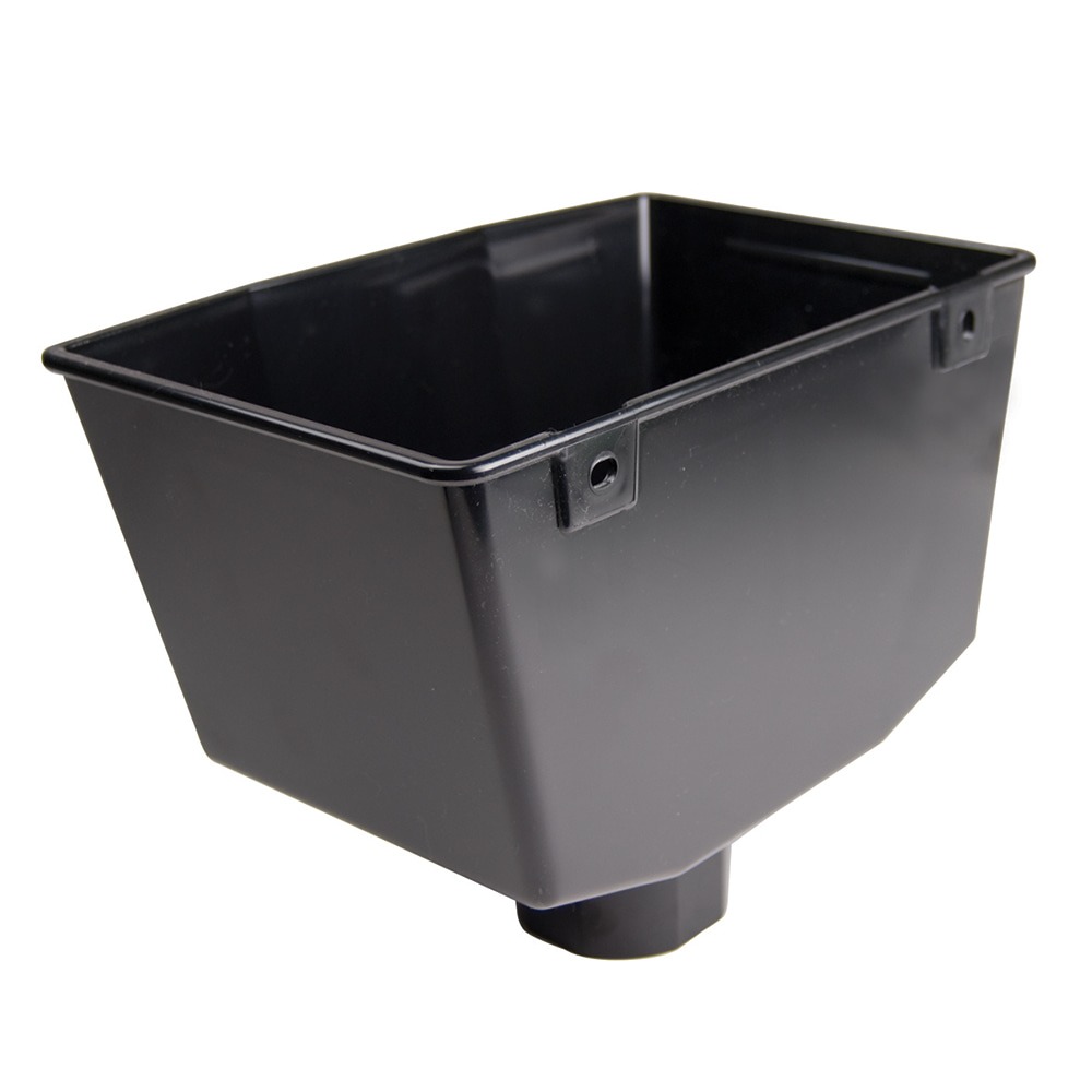 Black 68mm Round or 65mm Square Hopper 