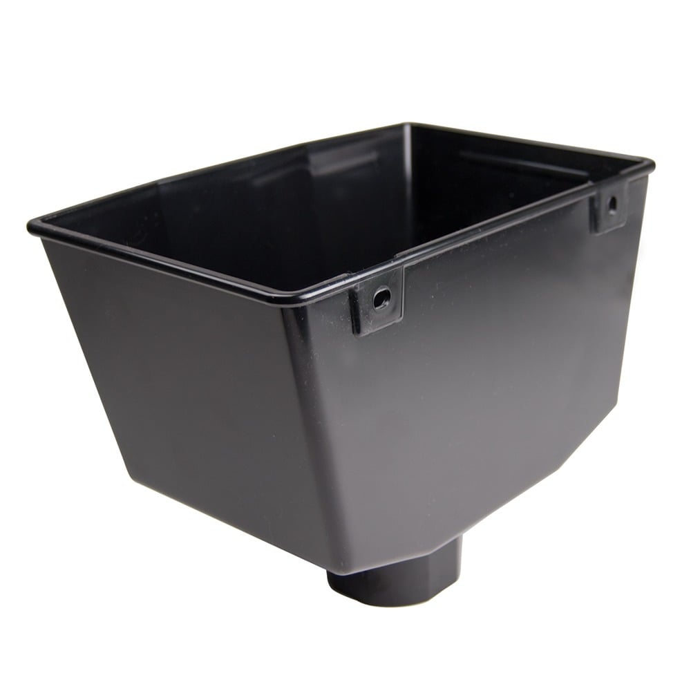 Black 68mm Round or 65mm Square Hopper Black 68mm Round or 65mm Square Hopper