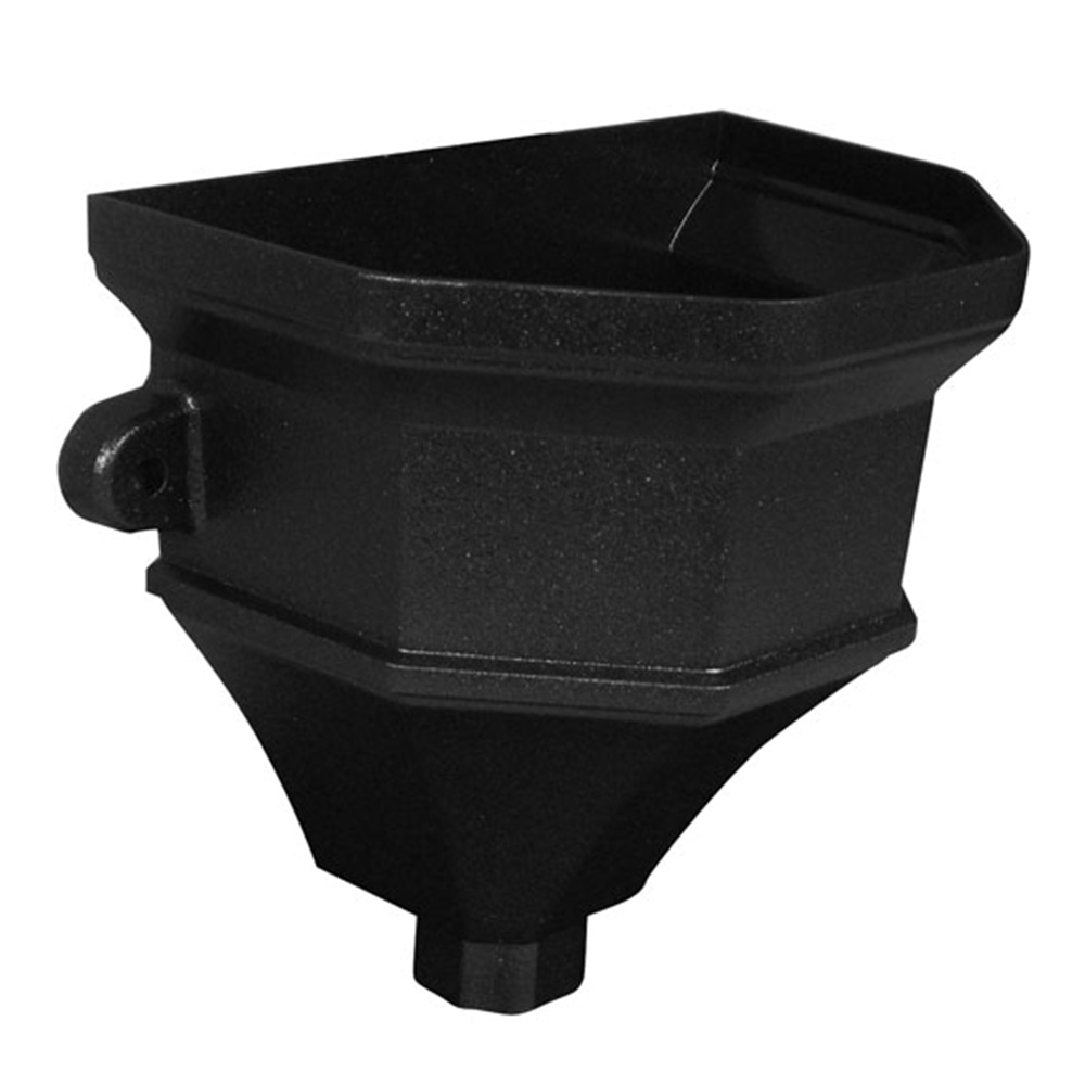 Cast Iron Effect 68mm Round or 65mm Square Ogee Hopper 