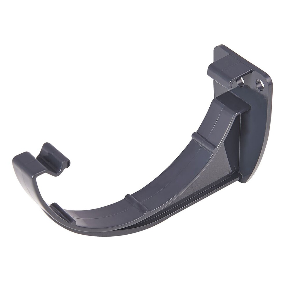 Anthracite Grey 112mm Half Round Gutter Fascia Bracket