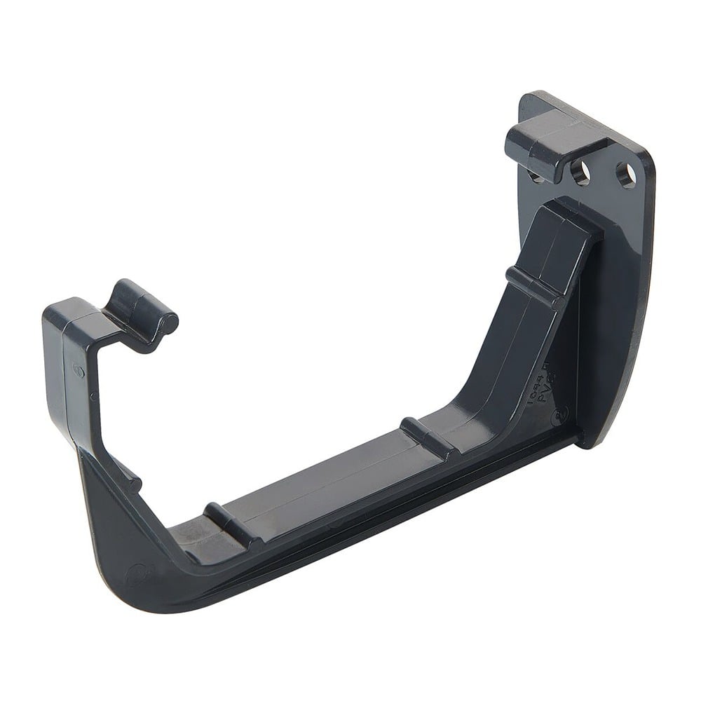 Anthracite Grey 117mm Square Gutter Fascia Bracket Anthracite Grey 117mm Square Gutter Fascia Bracket