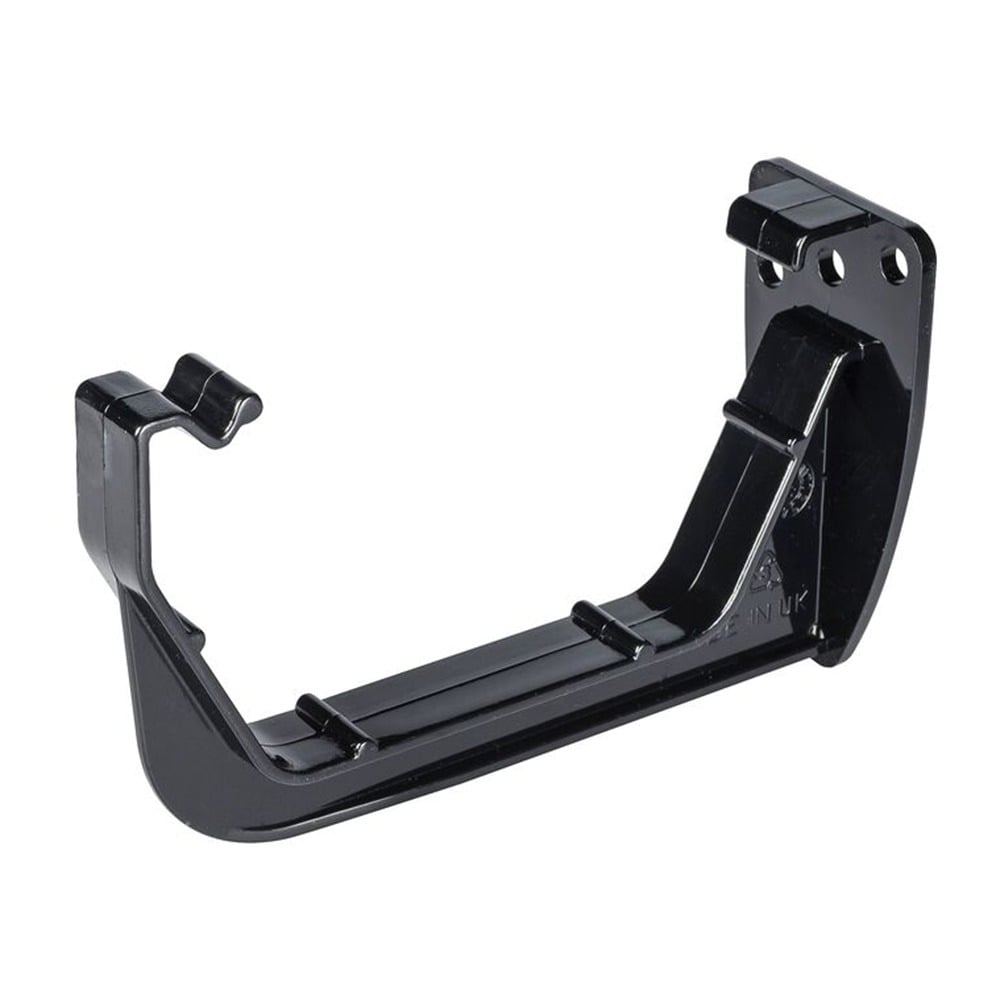 Black 117mm Square Gutter Fascia Bracket Black 117mm Square Gutter Fascia Bracket