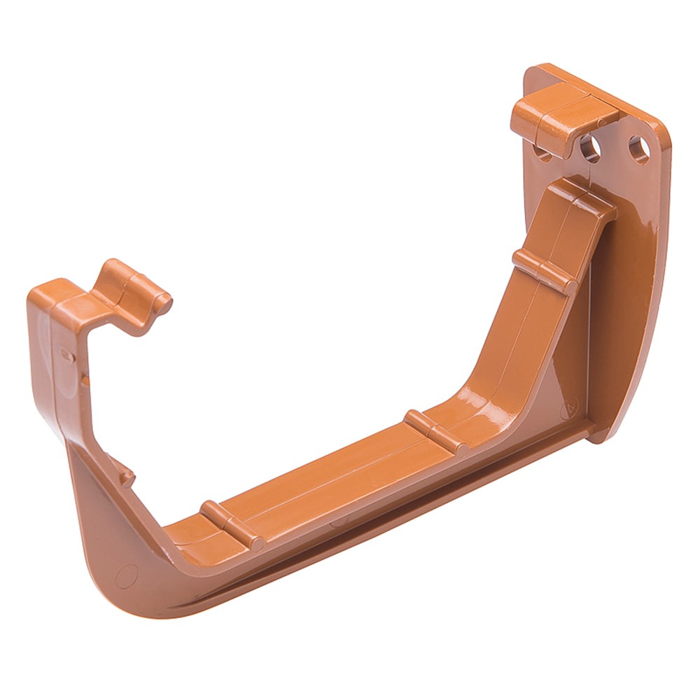Caramel 117mm Square Gutter Fascia Bracket